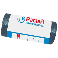 Мешки для мусора 60 л, черные, в рулоне 50 шт., ПНД, 6,2 мкм, 800х600 мм, PACLAN Professional, 604078 в Симферополе