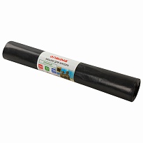 Мешки для мусора 240 л, черные, в рулоне 10 шт., ПВД 50 мкм, 1400х900 мм, LAIMA, 605337 в Симферополе