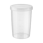 Банка с завинчивающейся крышкой Твист 1 л (бесцветный)