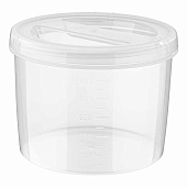 Банка с завинчивающейся крышкой Твист 1,2 л (бесцветный)