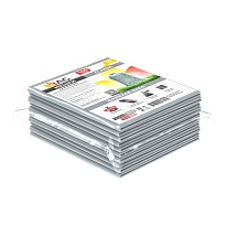 Мешки для мусора 160 л, светло-серые, в пачке 10 шт., ПВД, 40 мкм, 900х1100 мм, i-Bag в Симферополе